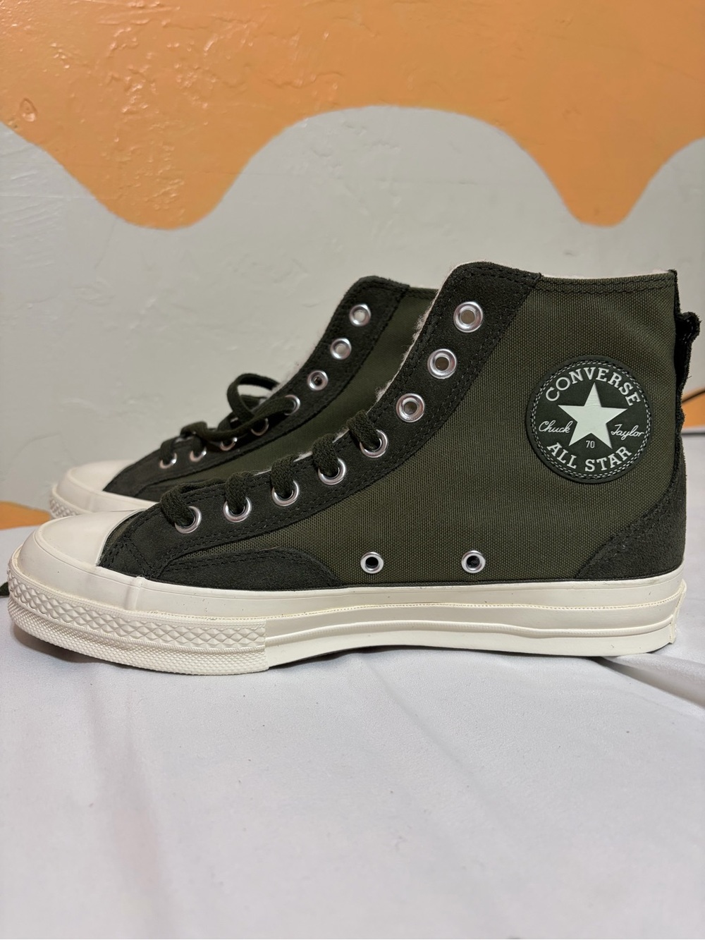 Converse Chuck Taylor All Star High Top Sneakers - Olive for Women or Men